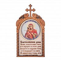 Магнит с ликом Владимирской Божьей Матери во Надыме